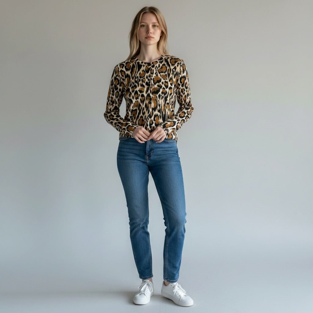 MAGLIETTA MACULATA DIXIE - XE BLU Abbigliamento Donna