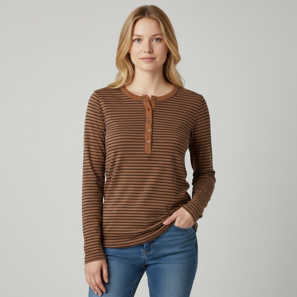 MAGLIETTA SERAFINO RIGATA SUSY MIX - XE BLU Abbigliamento Donna