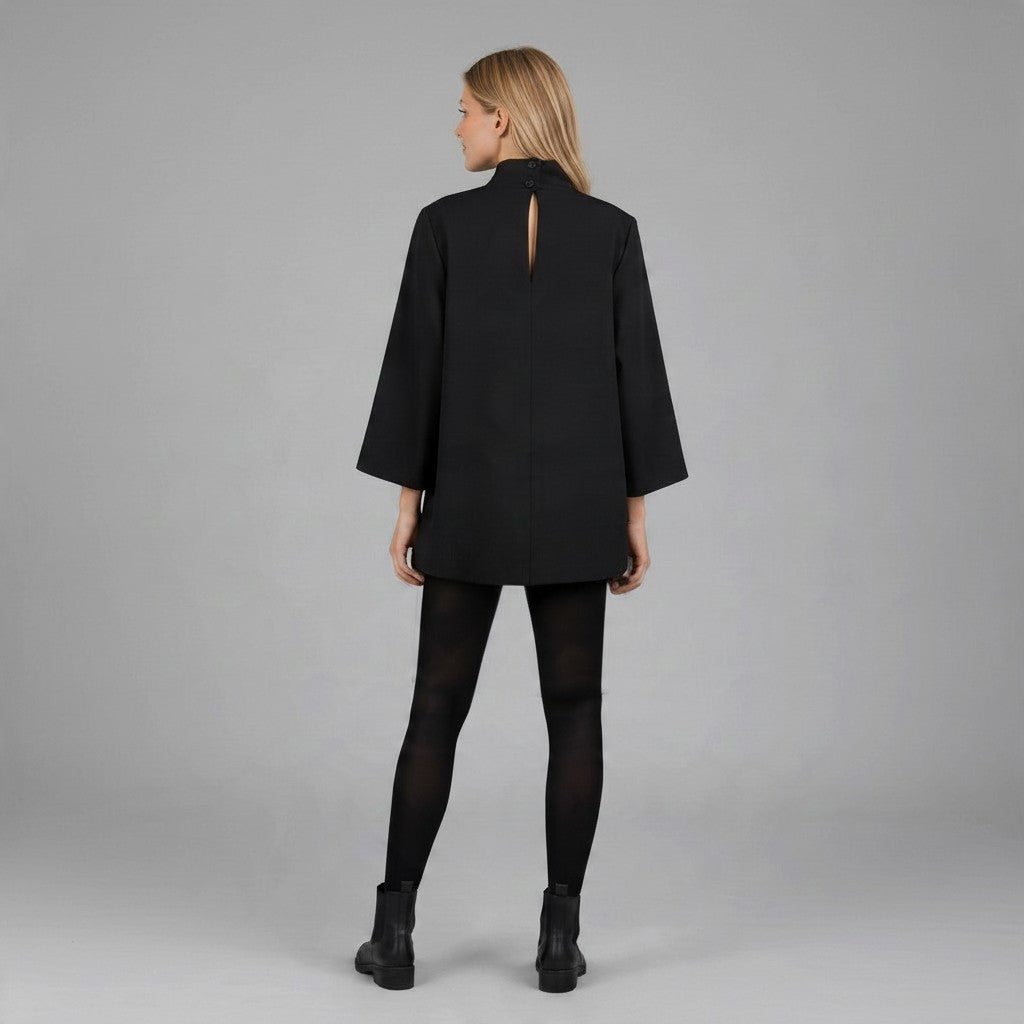 MINI ABITO CON SPALLONA VICOLO - XE BLU Abbigliamento Donna