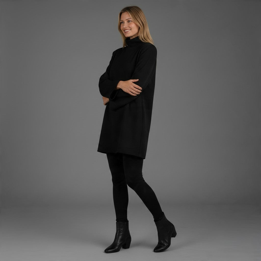 MINI ABITO CON SPALLONA VICOLO - XE BLU Abbigliamento Donna