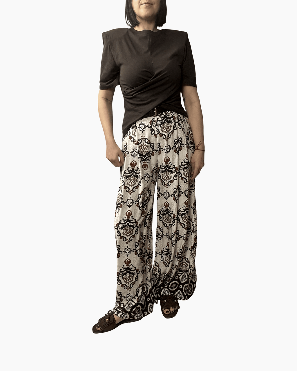 PANTALONE A FANTASIA SUSY MIX - XE BLU ABBIGLIAMENTO