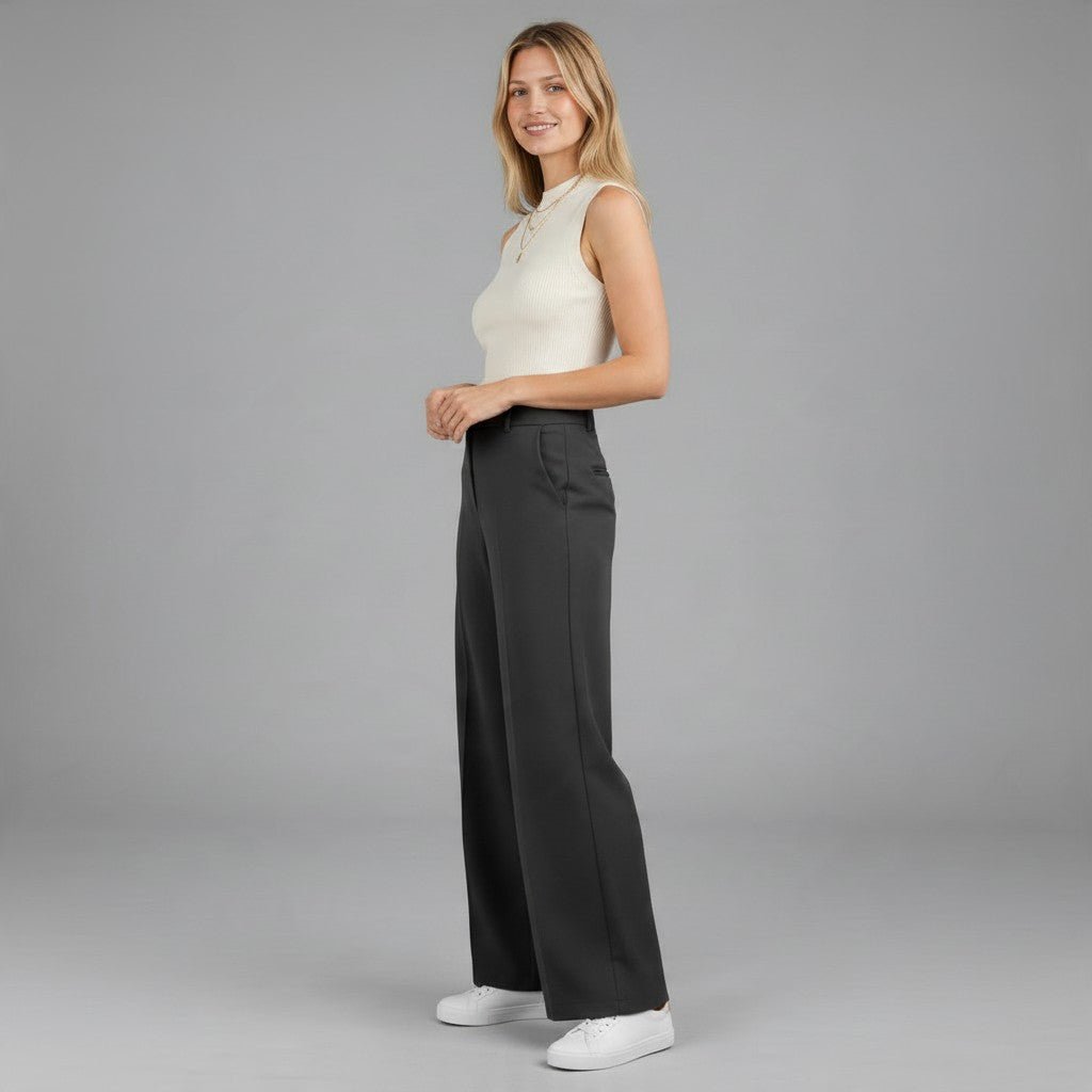 PANTALONE A PALAZZO DIXIE - XE BLU Abbigliamento Donna