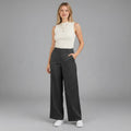 PANTALONE A PALAZZO DIXIE - XE BLU Abbigliamento Donna