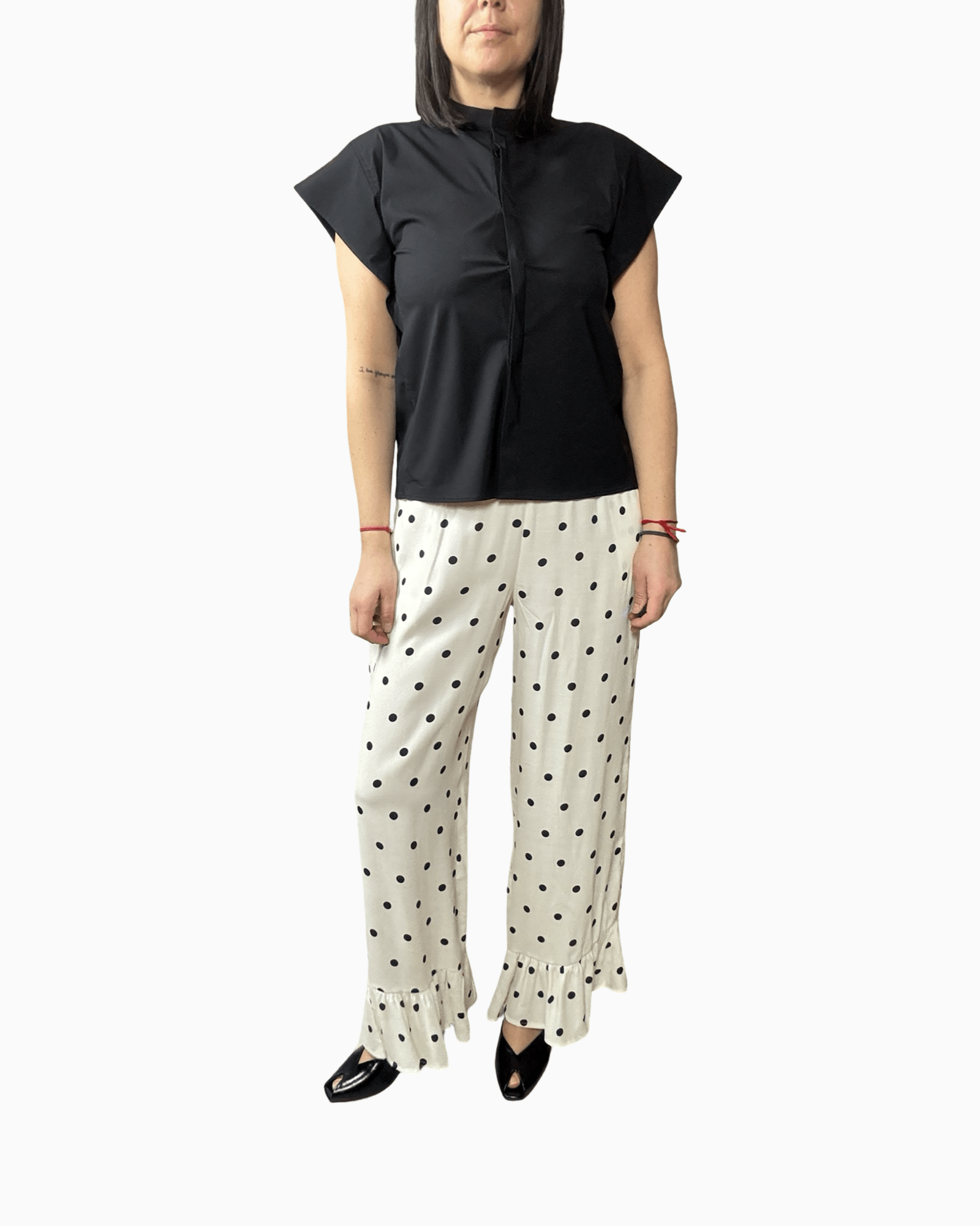 PANTALONE A POIS DIXIE - XE BLU ABBIGLIAMENTO