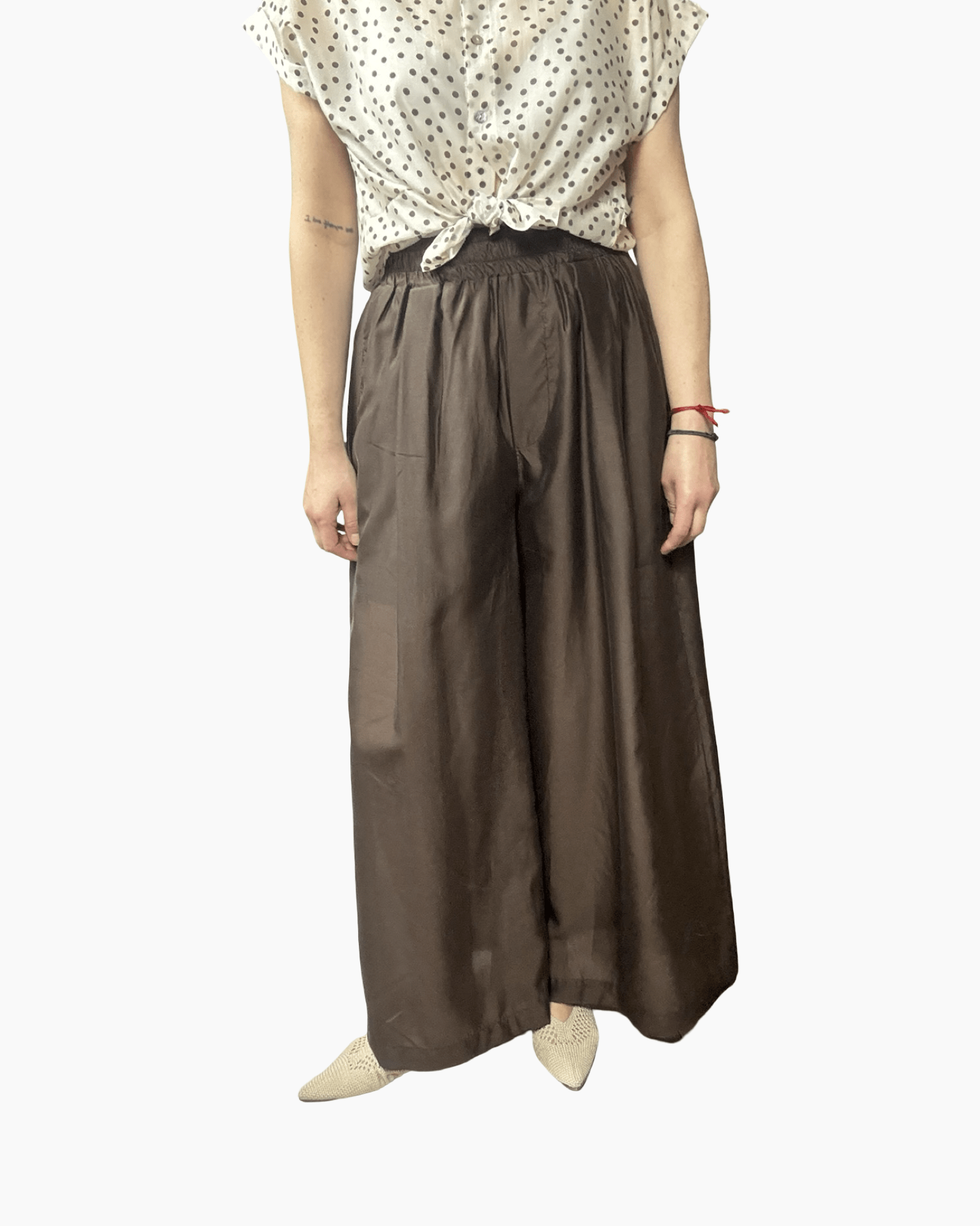 PANTALONE AMPIO TENSIONE IN - XE BLU ABBIGLIAMENTO