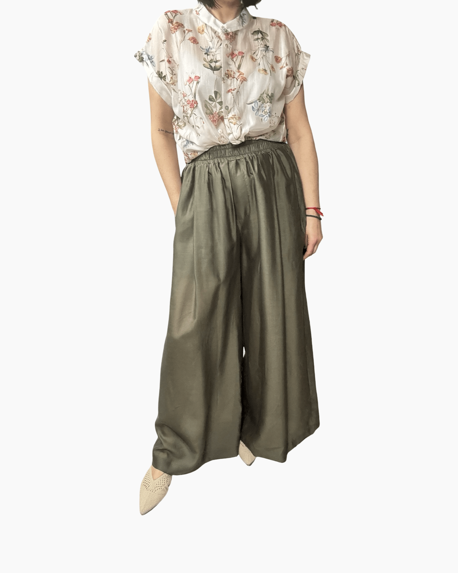 PANTALONE AMPIO TENSIONE IN - XE BLU ABBIGLIAMENTO