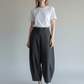 PANTALONE BALOON FLUIDO SUSY MIX - XE BLU Abbigliamento Donna