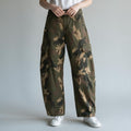 PANTALONE CARGO MIMETICO HAVEONE - XE BLU Abbigliamento Donna