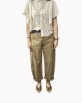 PANTALONE CARROT COLORATO SUSY MIX - XE BLU ABBIGLIAMENTO