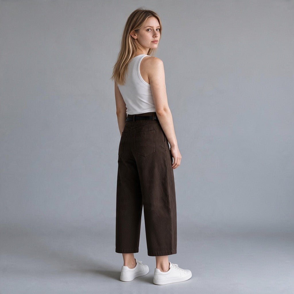 PANTALONE CARROT IN PUNTO MILANO TENSIONE IN - XE BLU Abbigliamento Donna