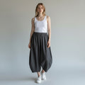 PANTALONE CARROT SFUMATO SUSY MIX - XE BLU Abbigliamento Donna