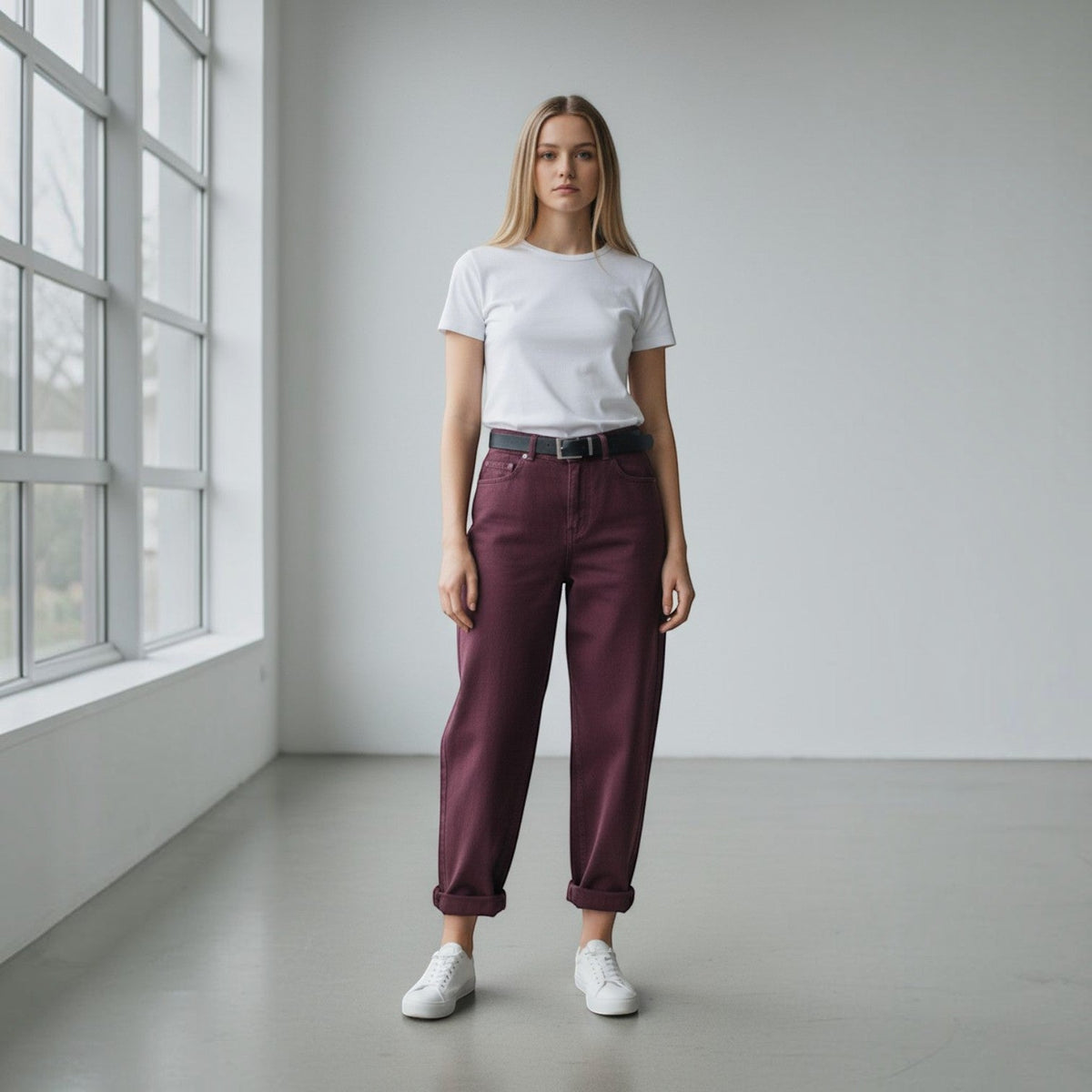 PANTALONE CUORICINO SUSY MIX - XE BLU Abbigliamento Donna