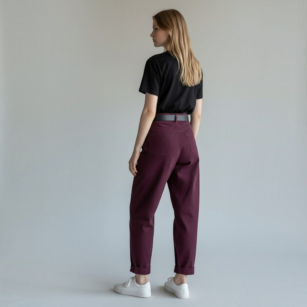 PANTALONE CUORICINO SUSY MIX - XE BLU Abbigliamento Donna