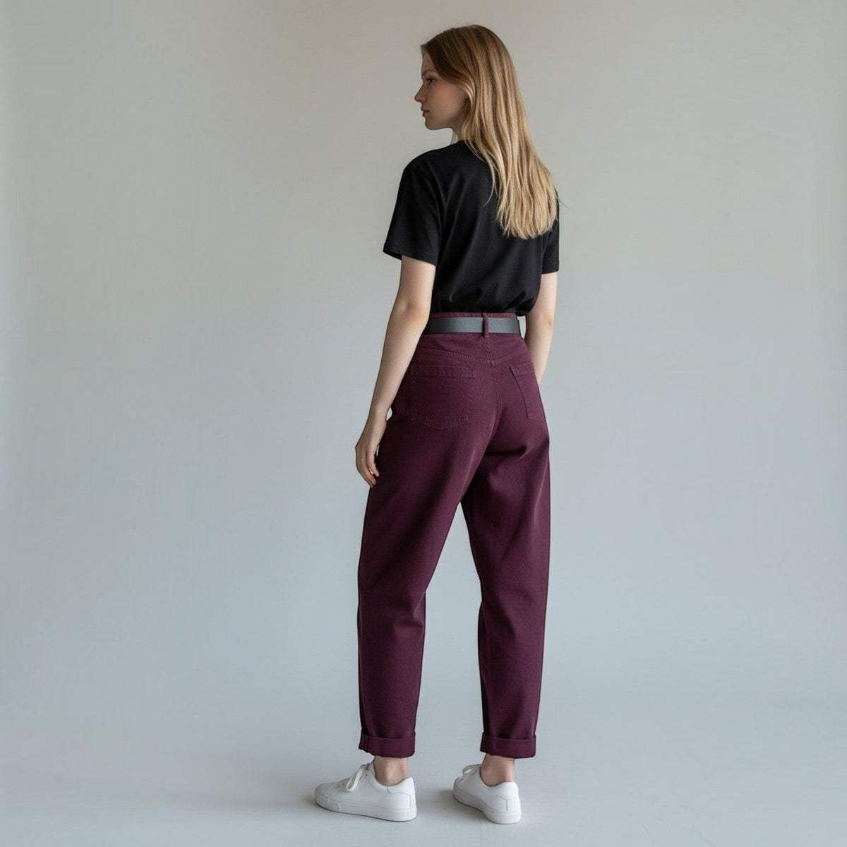 PANTALONE CUORICINO SUSY MIX - XE BLU Abbigliamento Donna