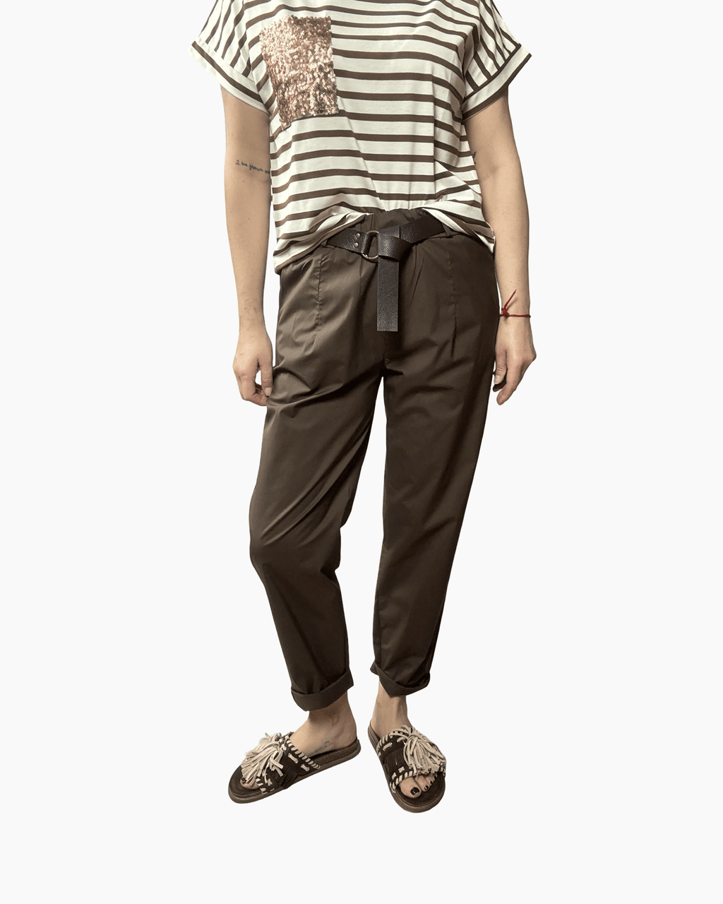 PANTALONE GAMBA ASCIUTTA SUSY MIX - XE BLU ABBIGLIAMENTO