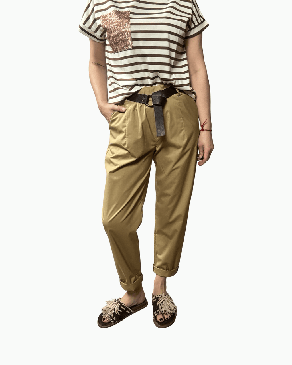 PANTALONE GAMBA ASCIUTTA SUSY MIX - XE BLU ABBIGLIAMENTO
