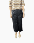 PANTALONE IN COTONE CON PINCES VICOLO - XE BLU ABBIGLIAMENTO