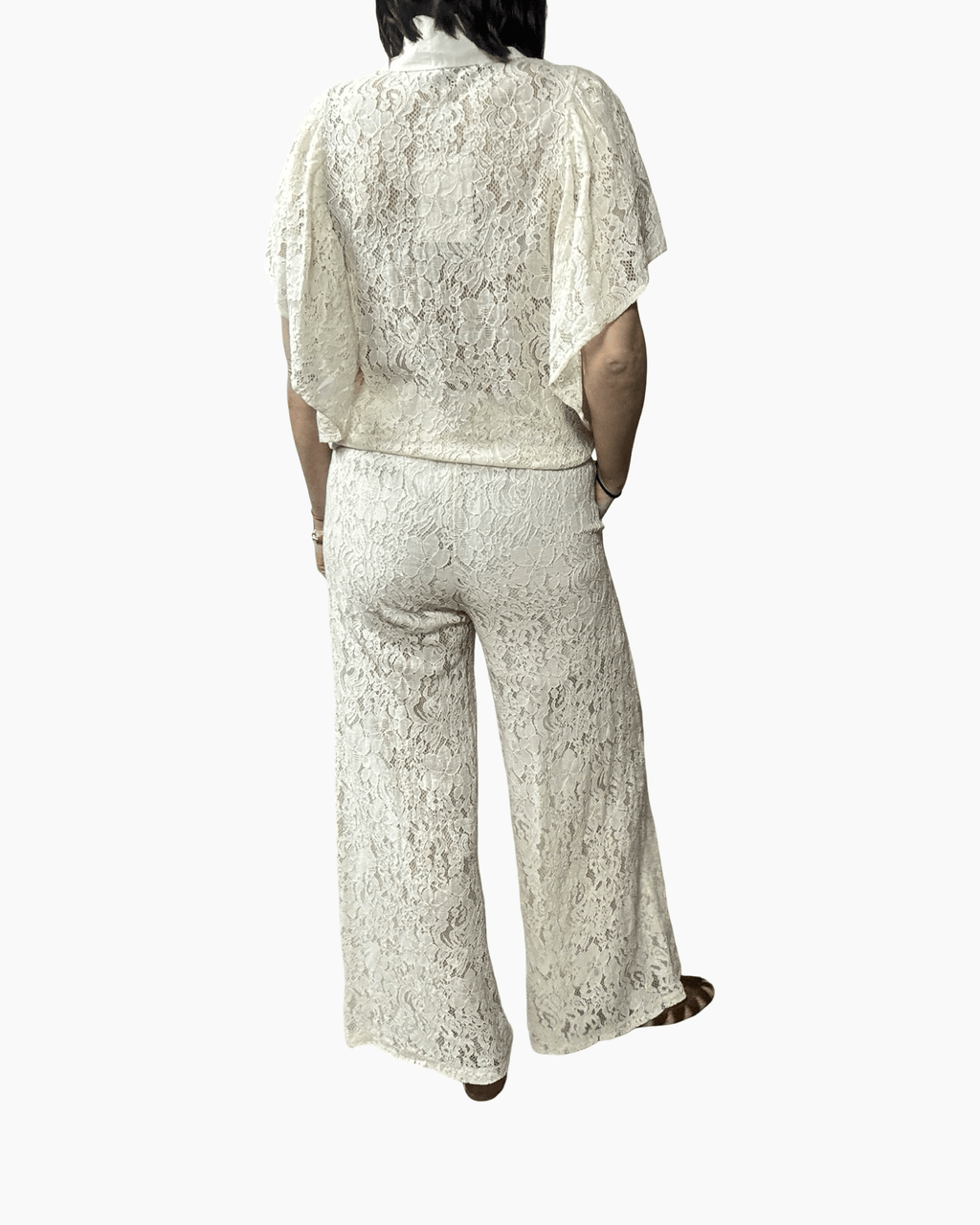 PANTALONE IN PIZZO SUSY MIX - XE BLU ABBIGLIAMENTO