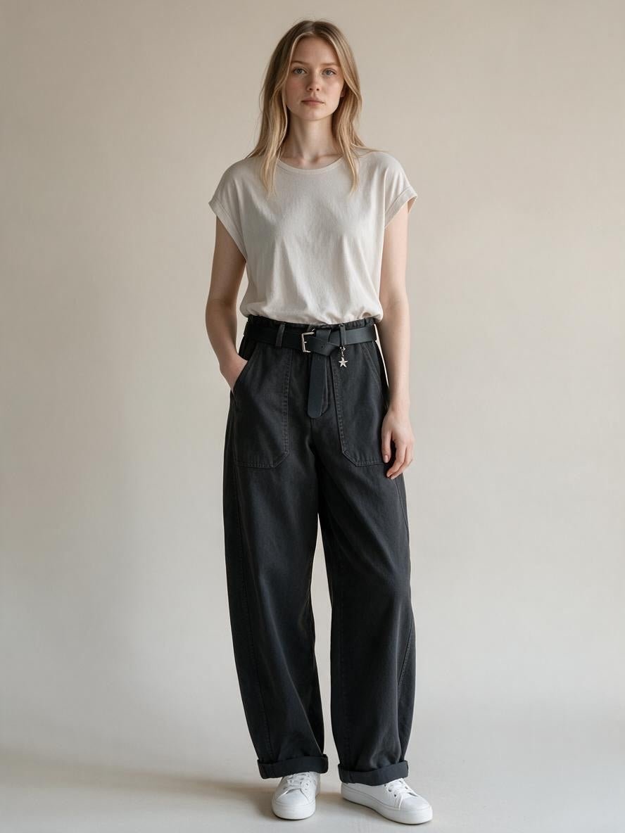 PANTALONE STELLINA COLORATO SUSY MIX - XE BLU Abbigliamento Donna