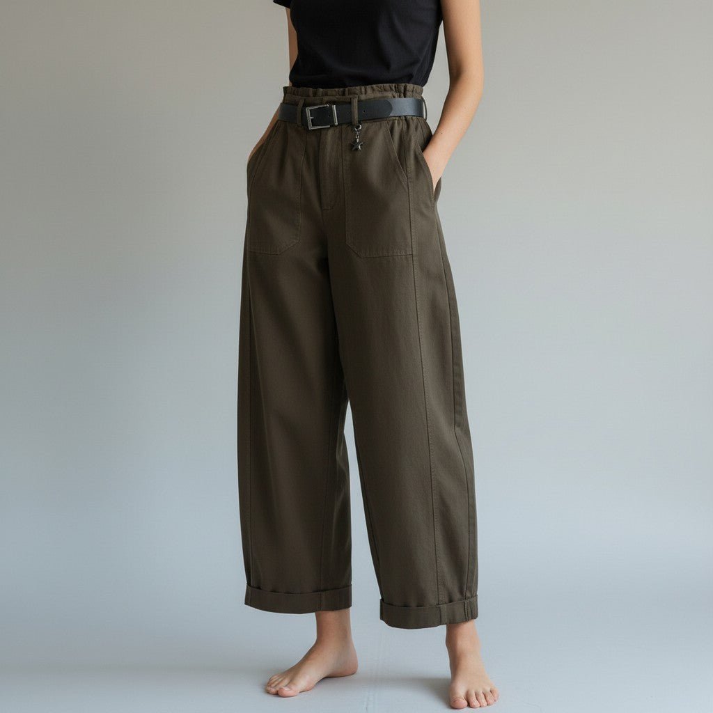 PANTALONE STELLINA COLORATO SUSY MIX - XE BLU Abbigliamento Donna