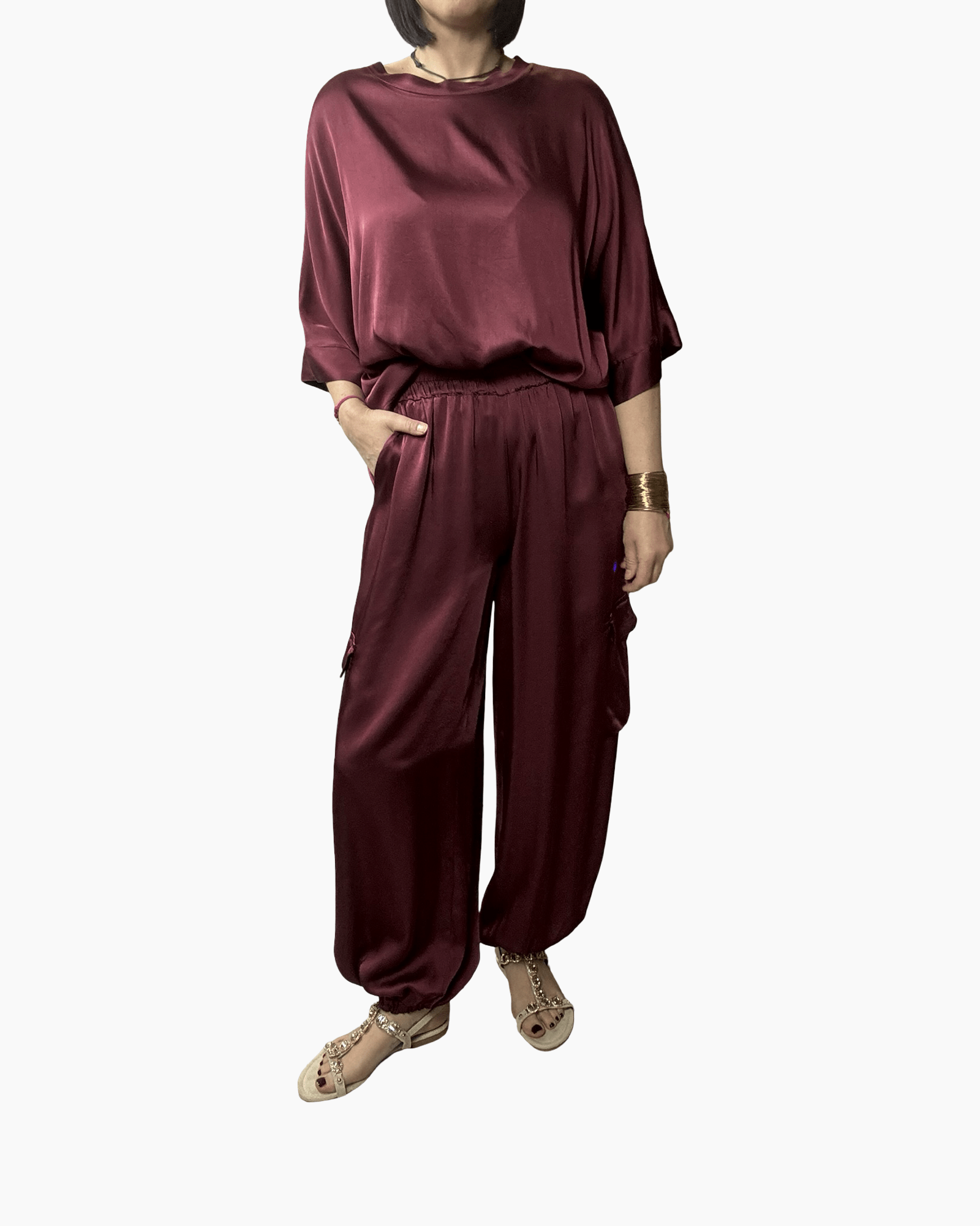 PANTALONE TASCONI MOTEL - XE BLU ABBIGLIAMENTO