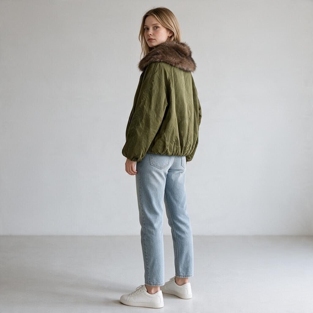 PARKA ALAMARI SUSY MIX - XE BLU Abbigliamento Donna