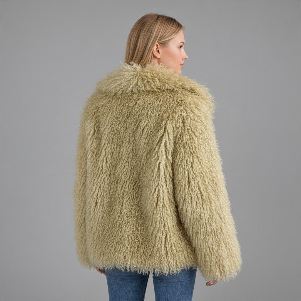 PELLICCIA IN MONGOLIA MOTEL - XE BLU Abbigliamento Donna