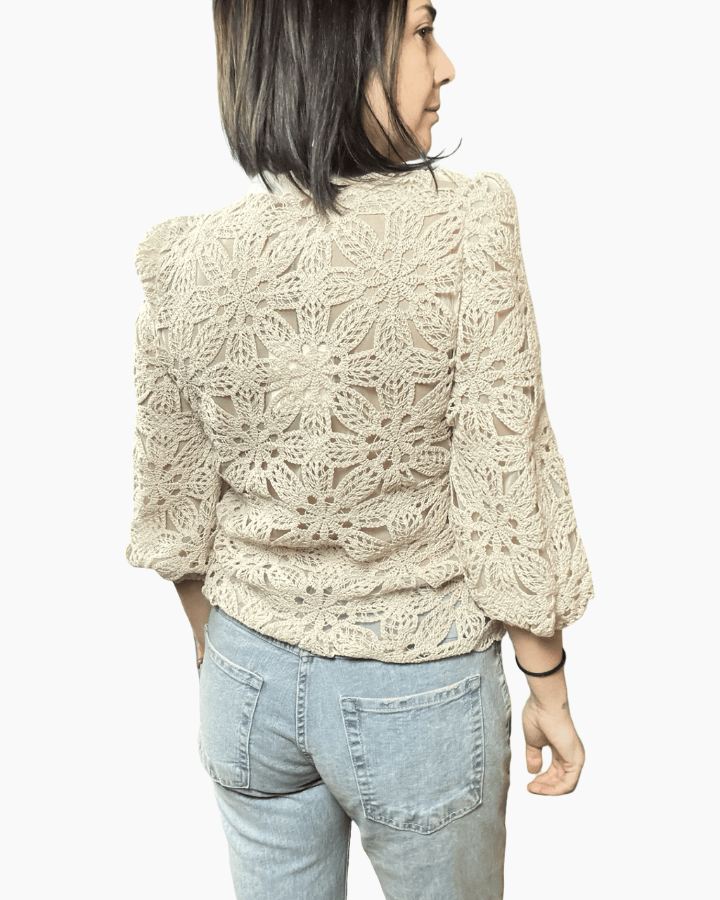 CAMICIA DOPPIO TESSUTO CON ALAMARI TENSIONE IN - XE BLU ABBIGLIAMENTO