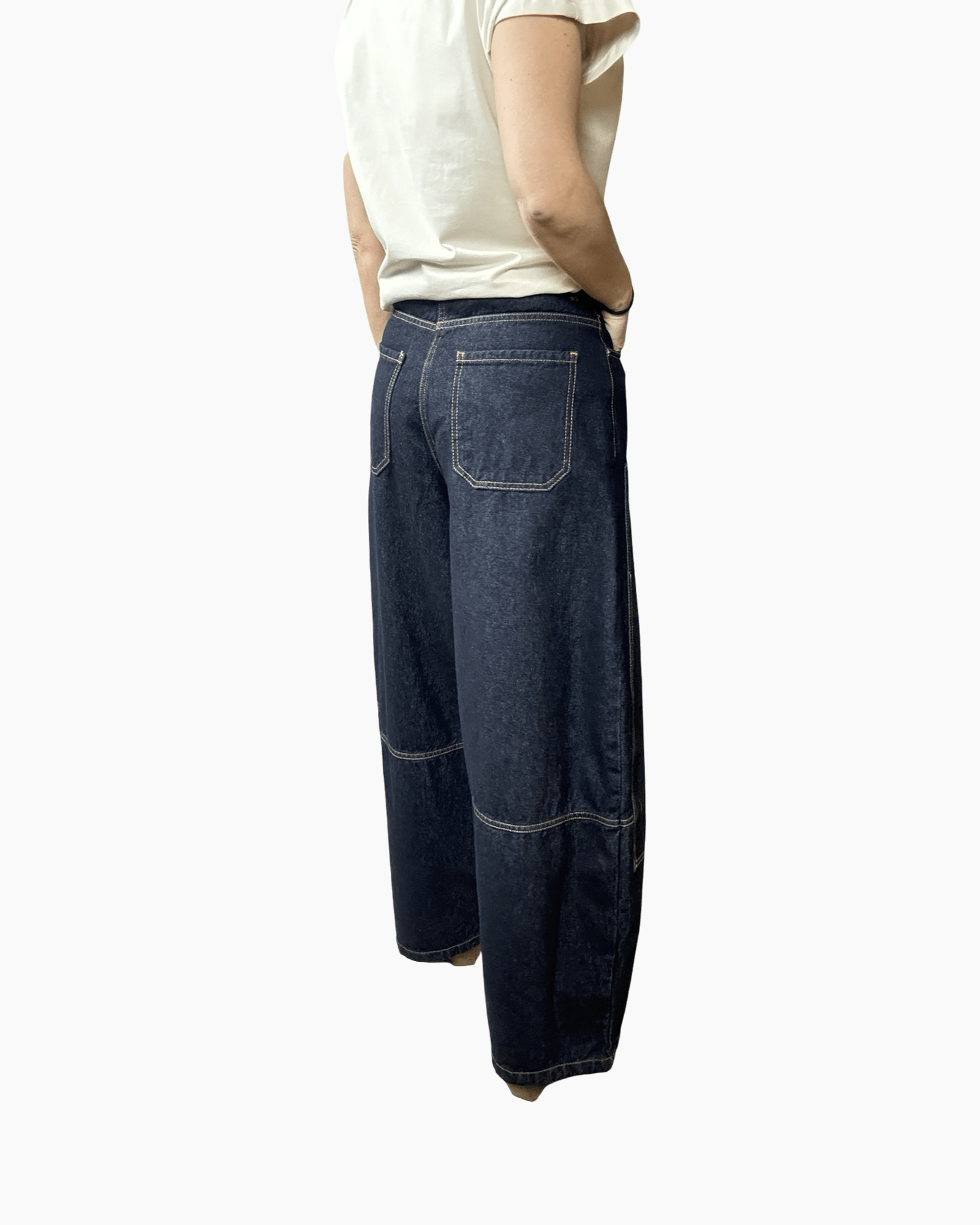 JEANS WESTERN TENSIONE IN - XE BLU ABBIGLIAMENTO