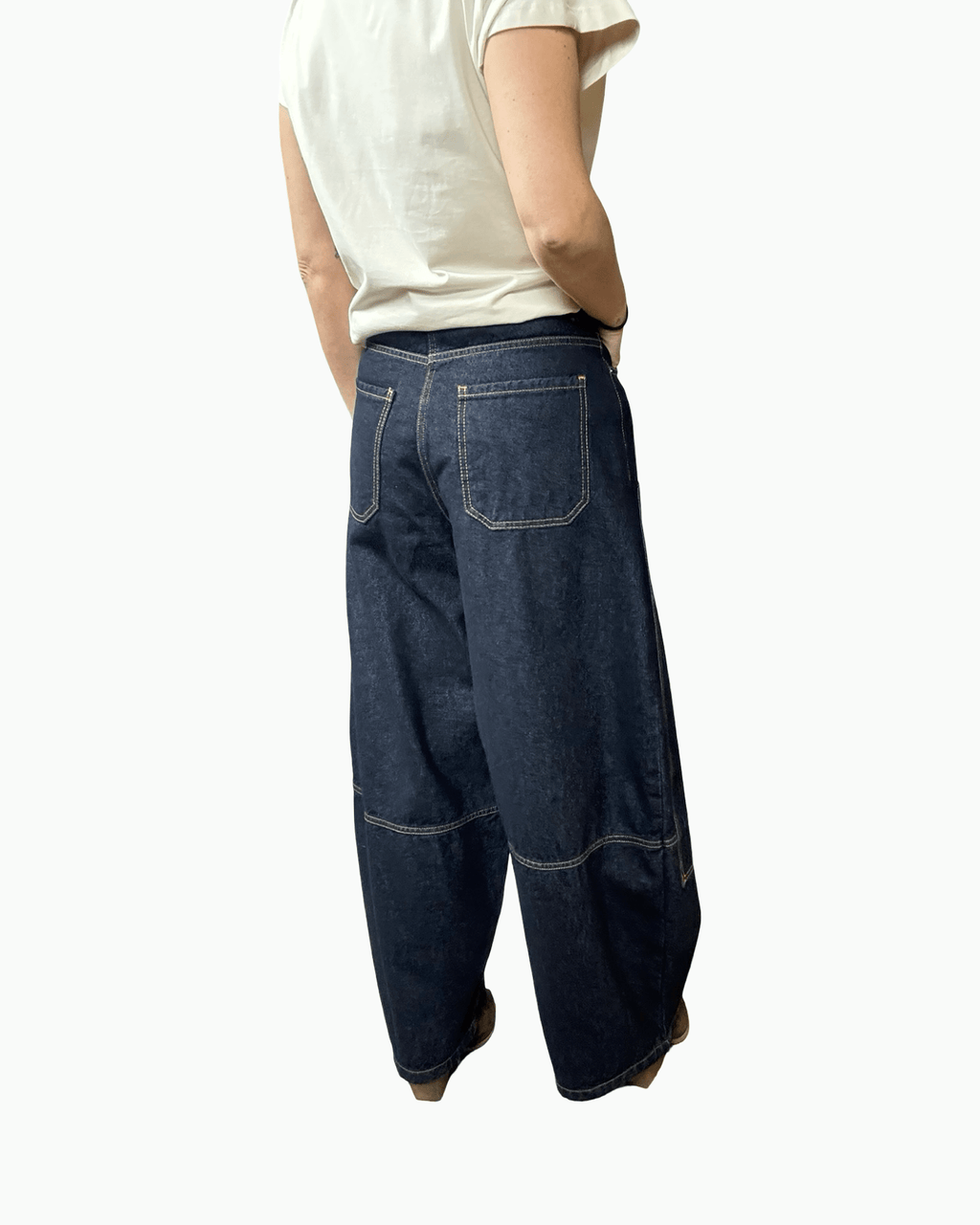 JEANS WESTERN TENSIONE IN - XE BLU ABBIGLIAMENTO