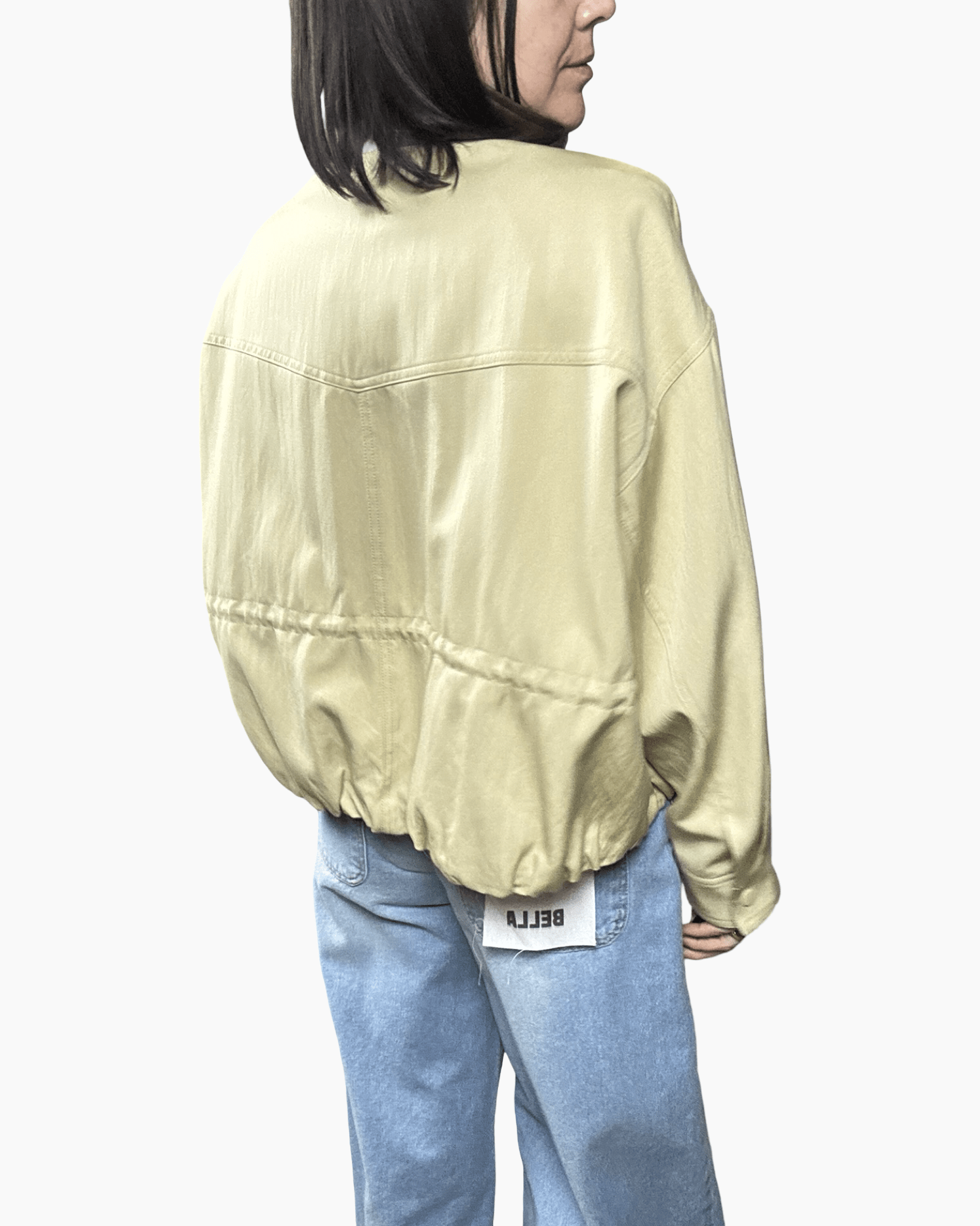 BOMBER IN TELA VICOLO - XE BLU ABBIGLIAMENTO