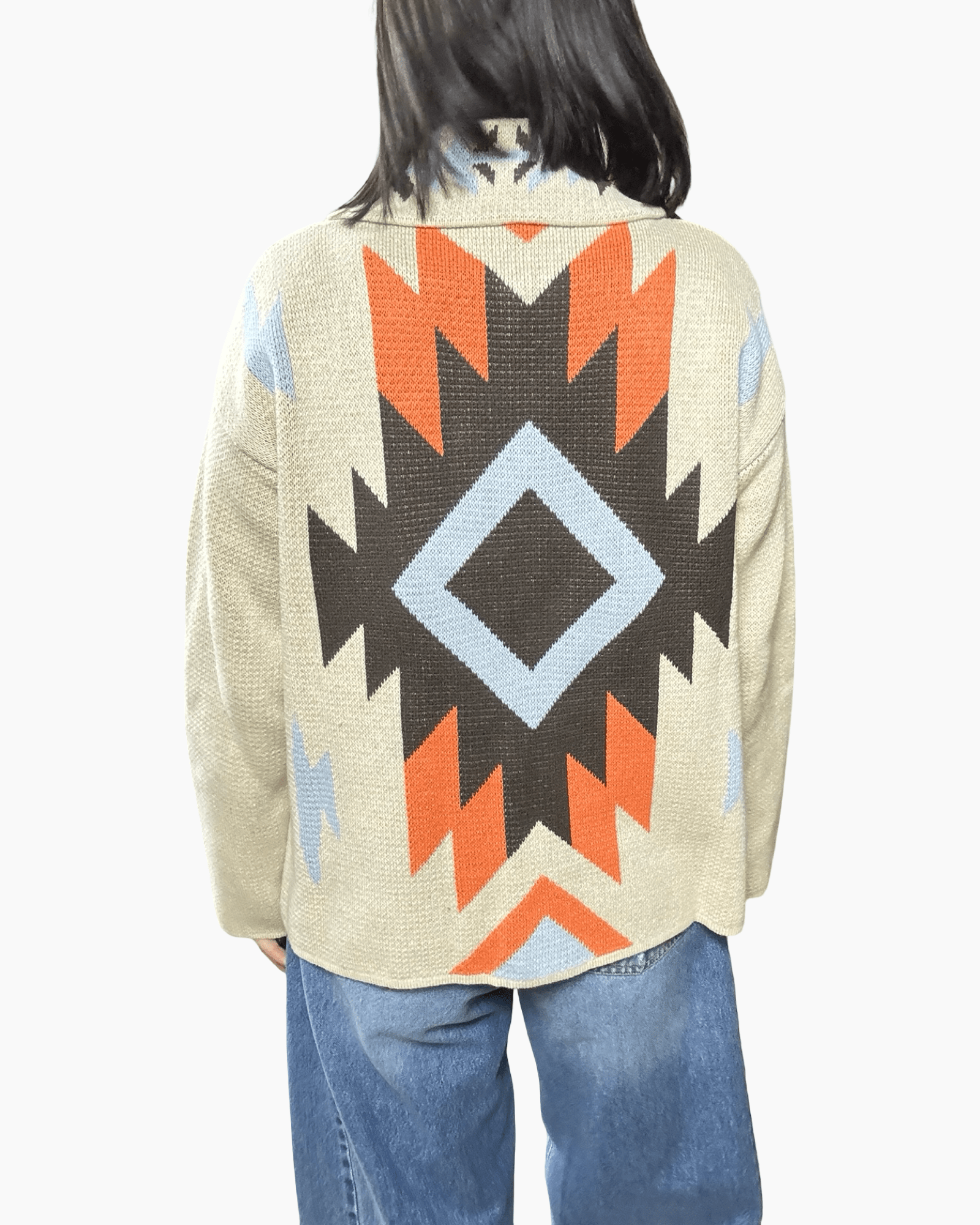 CARDIGAN A FANTASIA VICOLO - XE BLU ABBIGLIAMENTO