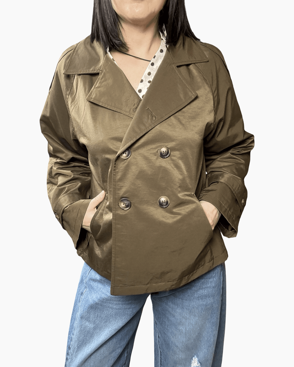 SPOLVERINO CORTO SUSY MIX - XE BLU ABBIGLIAMENTO