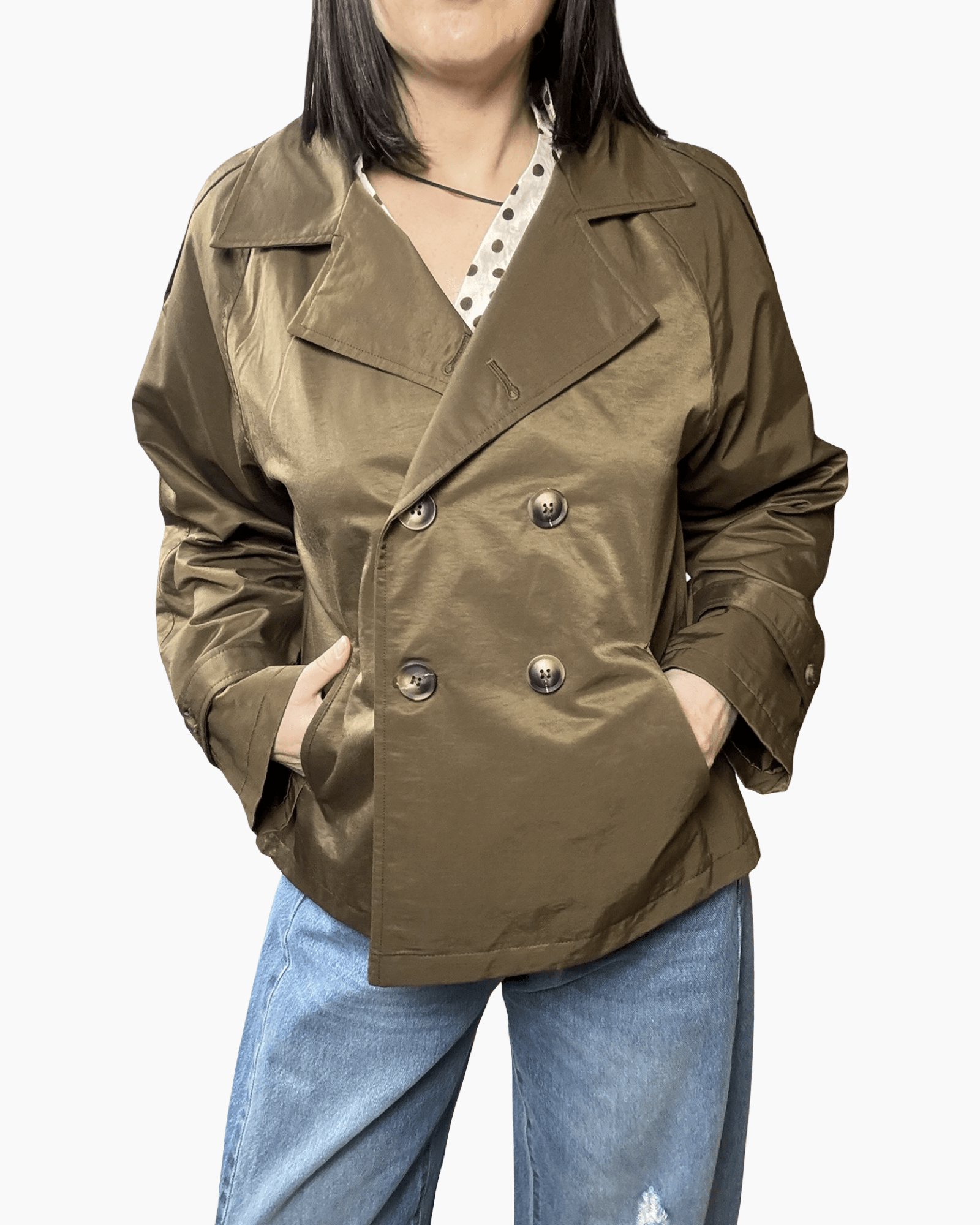 SPOLVERINO CORTO SUSY MIX - XE BLU ABBIGLIAMENTO