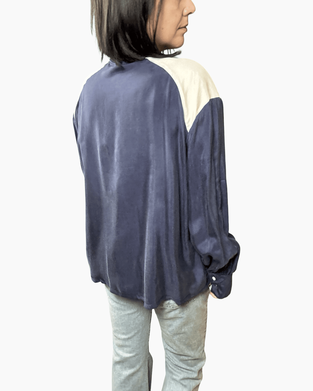 CAMICIA CON LA BANDA TENSIONE IN - XE BLU ABBIGLIAMENTO