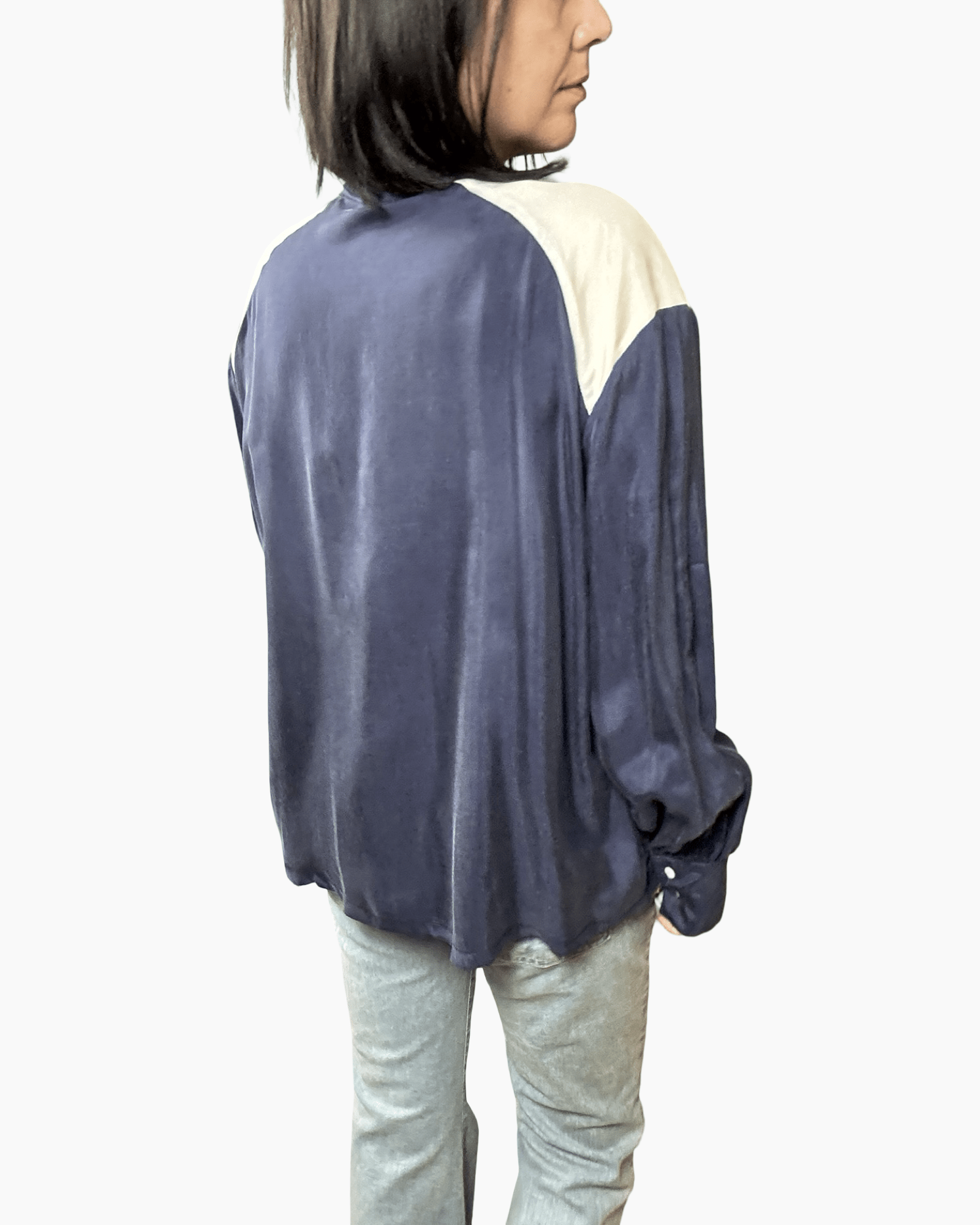 CAMICIA CON LA BANDA TENSIONE IN - XE BLU ABBIGLIAMENTO