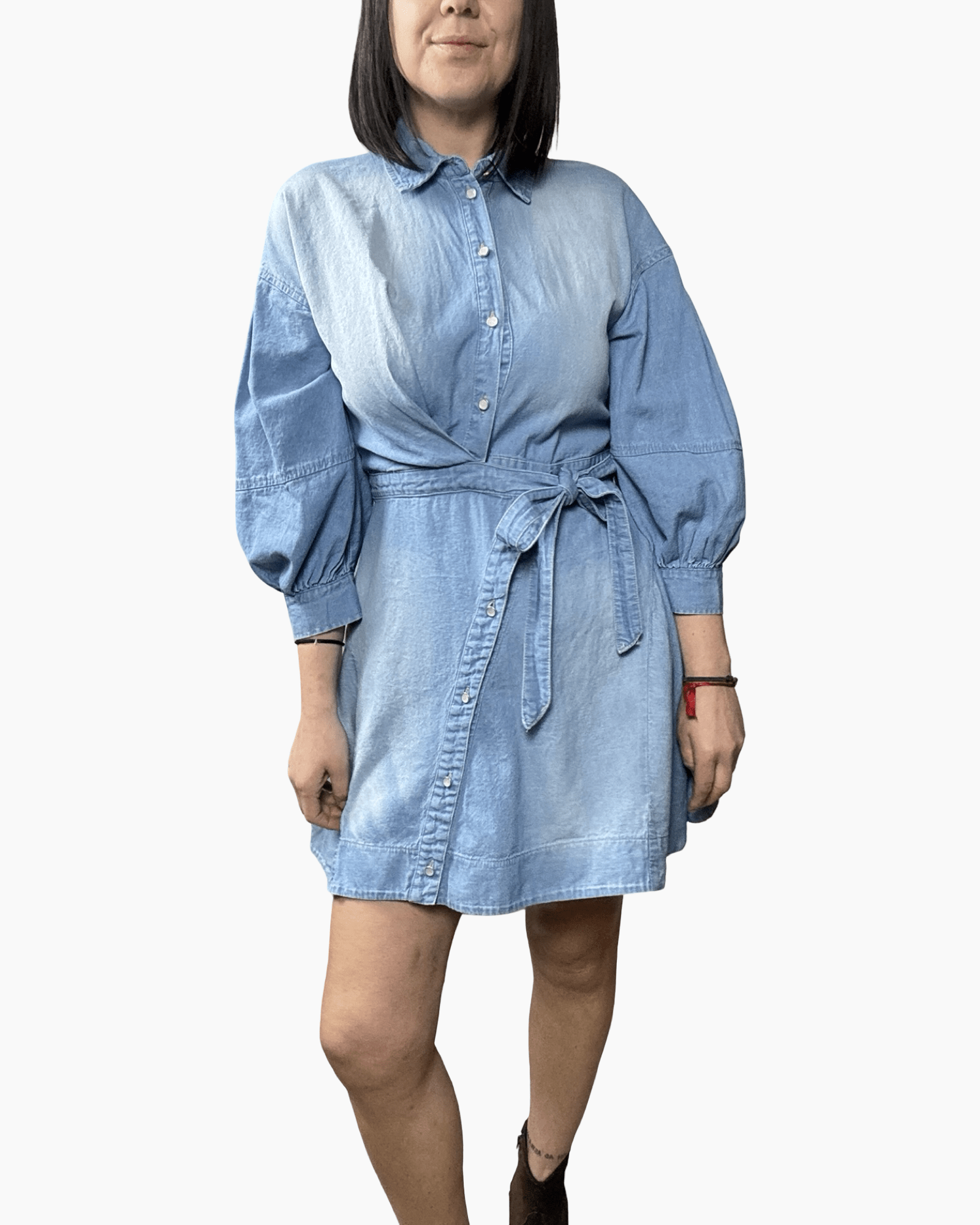 ABITO IN JEANS TENSIONE IN - XE BLU ABBIGLIAMENTO
