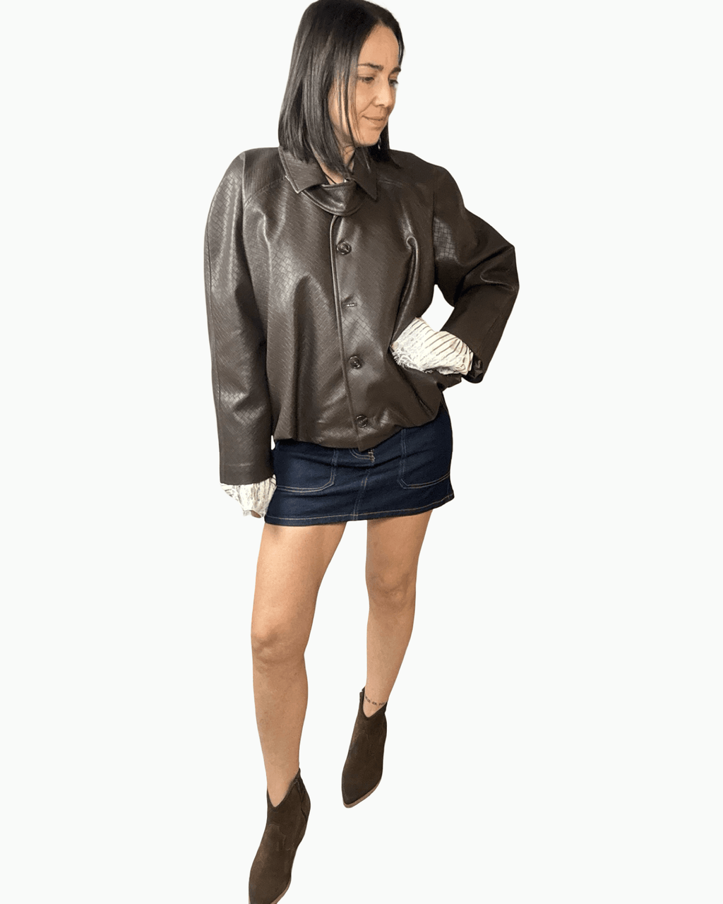 BOMBER BOTTEGA TENSIONE IN - XE BLU ABBIGLIAMENTO