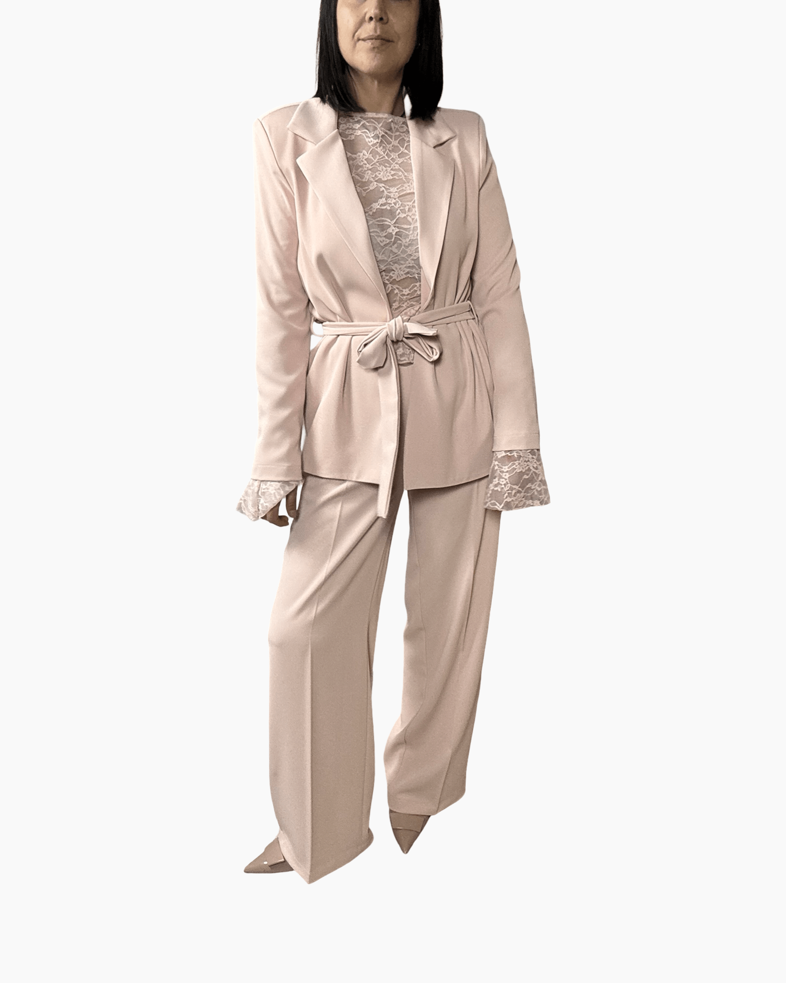 TAILLEUR CON FIOCCO SUSY MIX - XE BLU ABBIGLIAMENTO