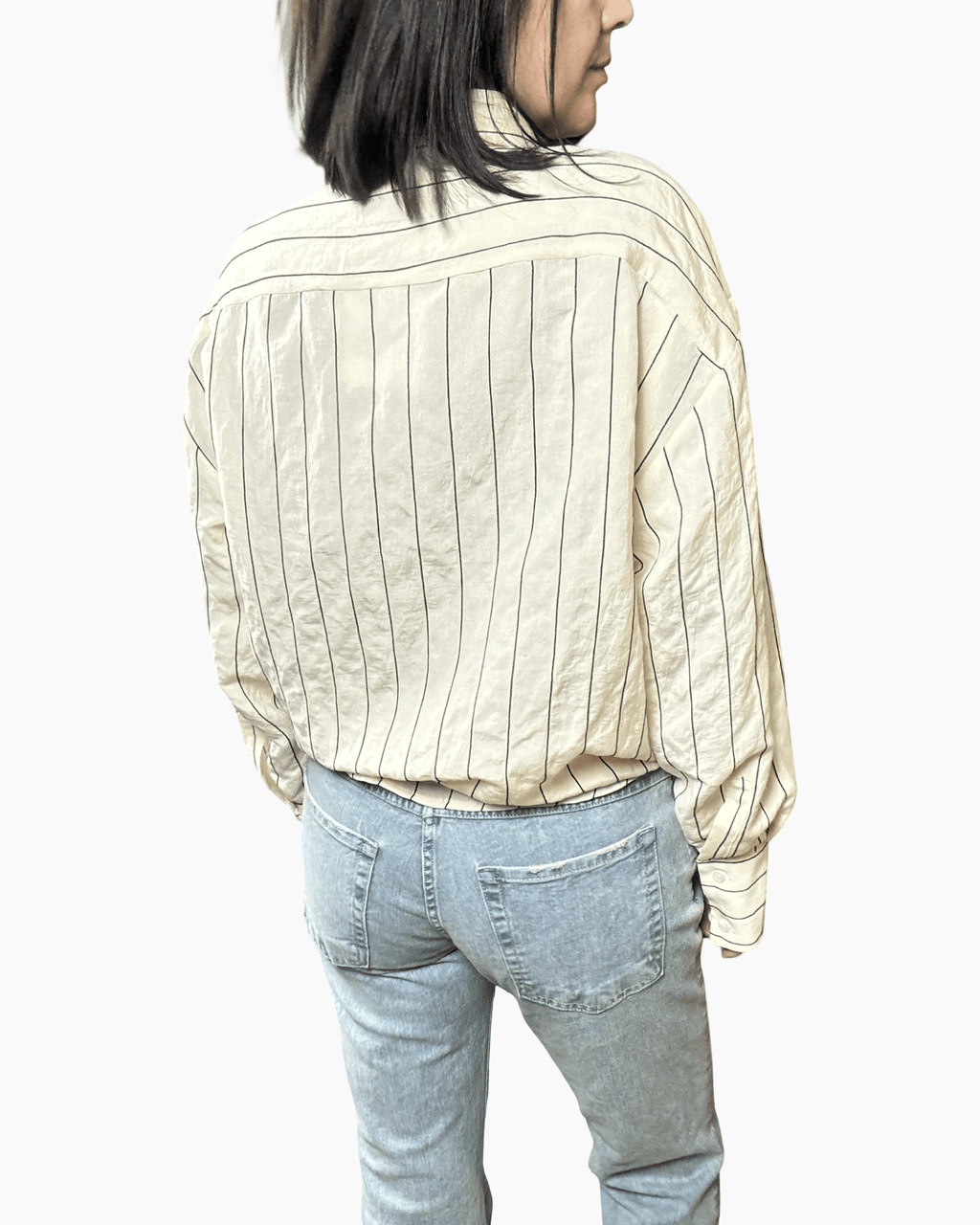 CAMICIA GESSATA CON SPILLA VICOLO - XE BLU ABBIGLIAMENTO