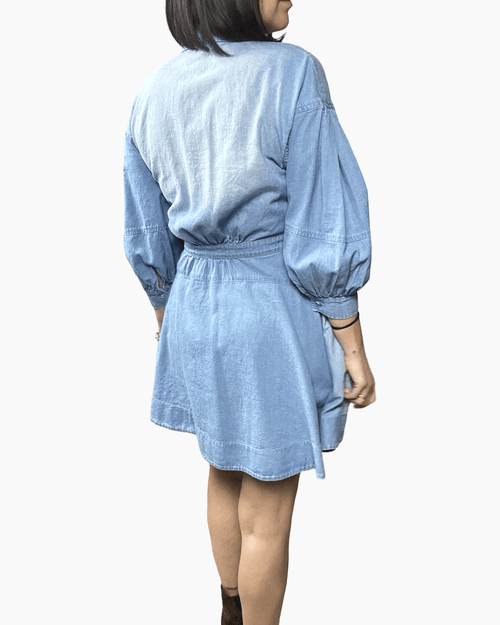 ABITO IN JEANS TENSIONE IN - XE BLU ABBIGLIAMENTO