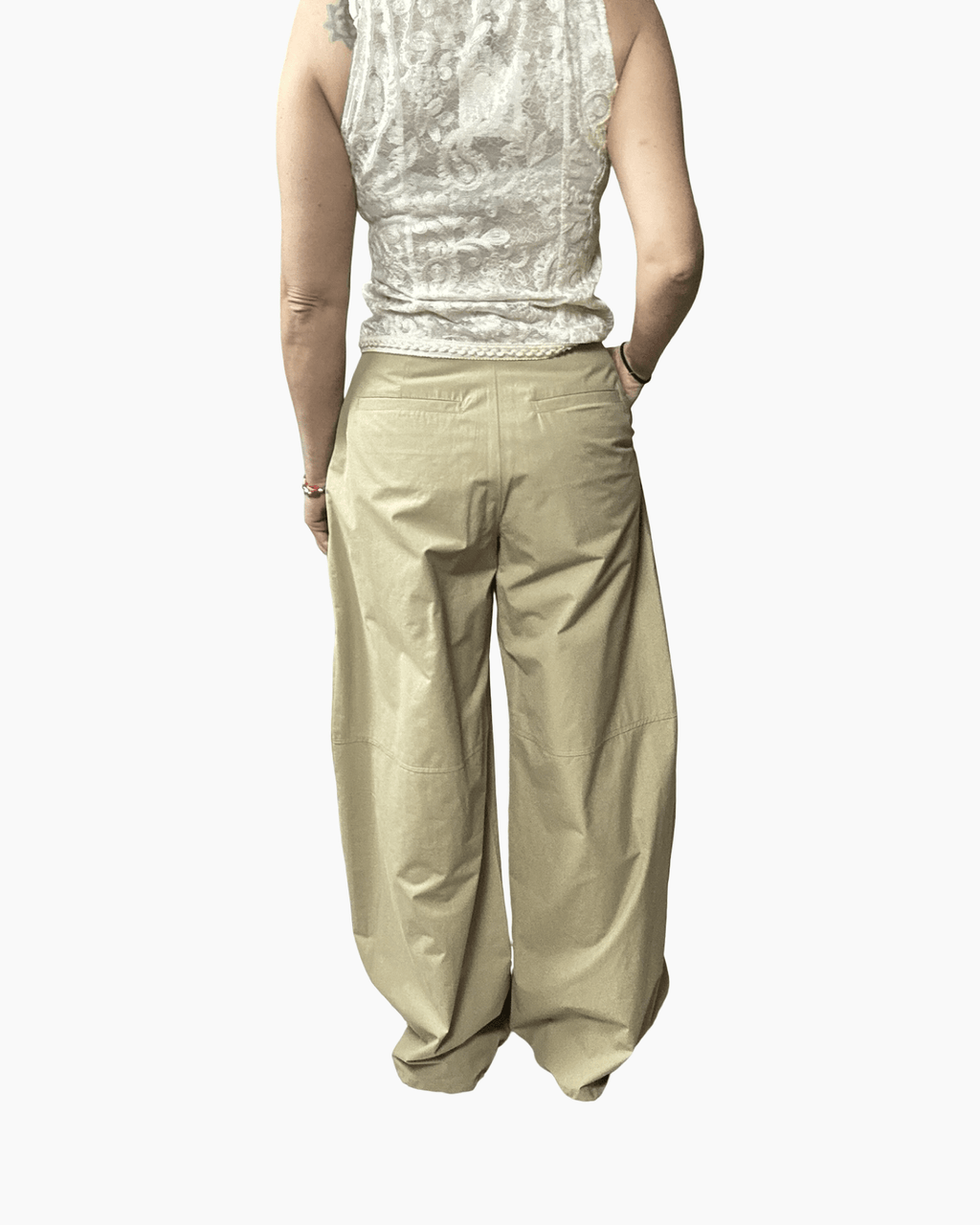 PANTALONE A PALAZZO CARGO VICOLO - XE BLU ABBIGLIAMENTO