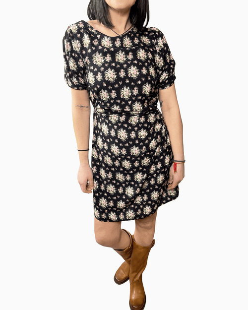 ABITO DRAPPEGGIATO SUSY MIX - XE BLU ABBIGLIAMENTO