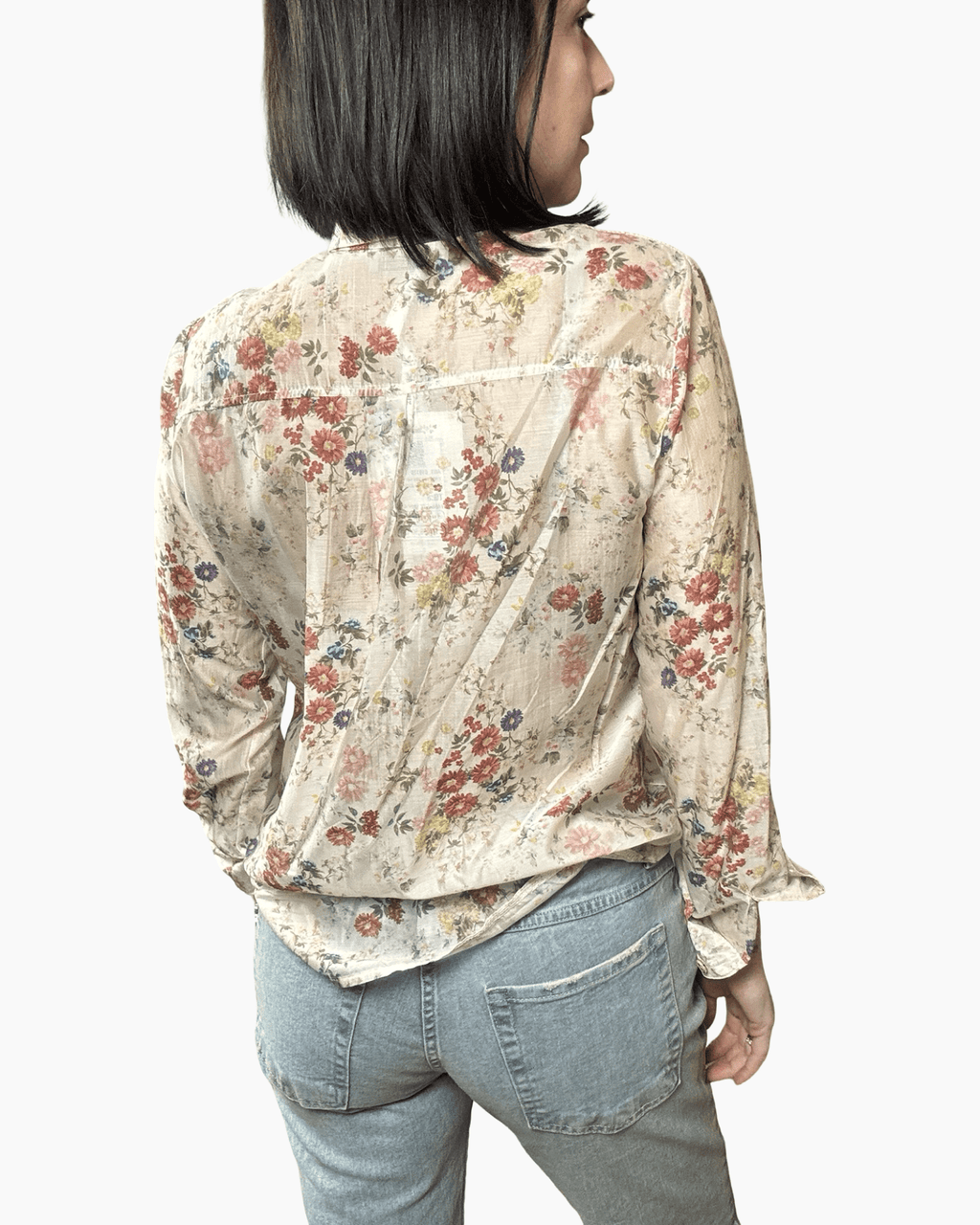 CAMICIA FLOREALE SUSY MIX - XE BLU ABBIGLIAMENTO