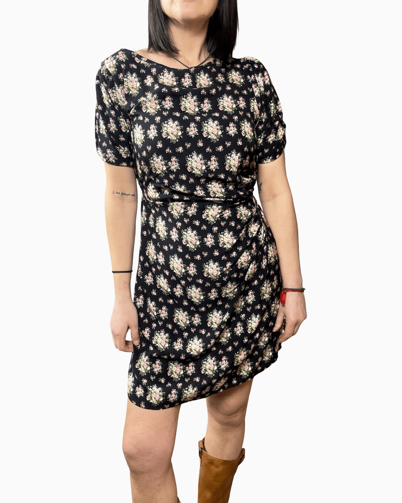 ABITO DRAPPEGGIATO SUSY MIX - XE BLU ABBIGLIAMENTO