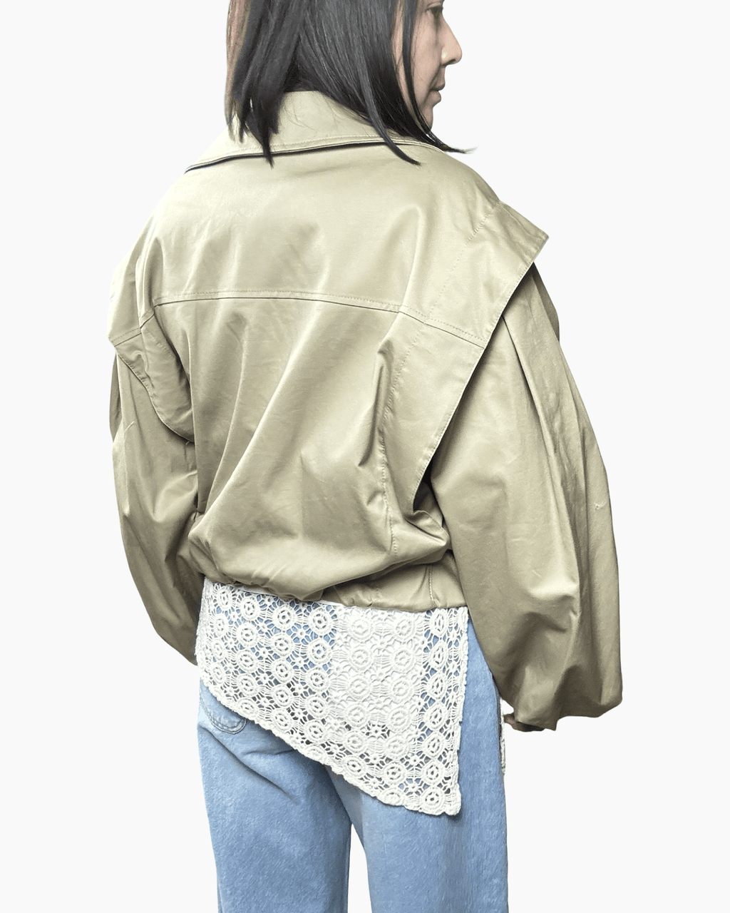 BOMBER SUSY MIX - XE BLU ABBIGLIAMENTO