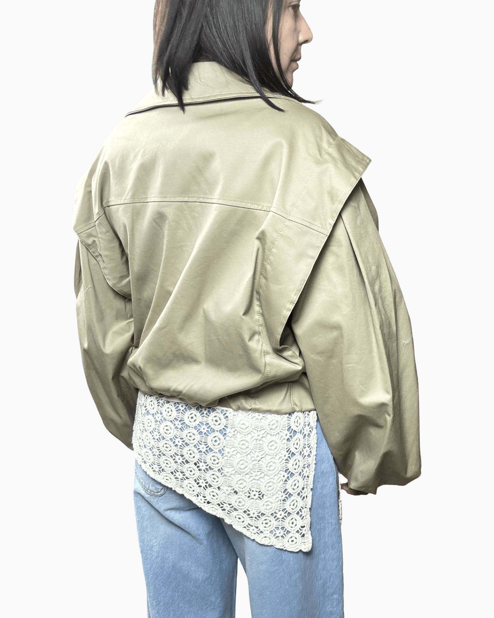 BOMBER SUSY MIX - XE BLU ABBIGLIAMENTO
