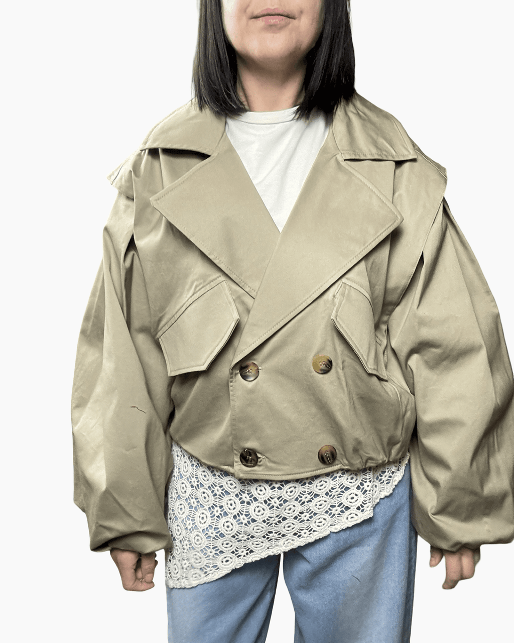 BOMBER SUSY MIX - XE BLU ABBIGLIAMENTO