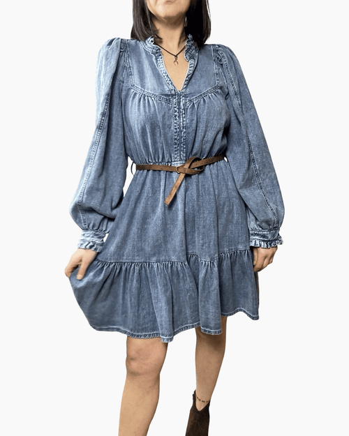 ABITO IN DENIM DIXIE - XE BLU ABBIGLIAMENTO