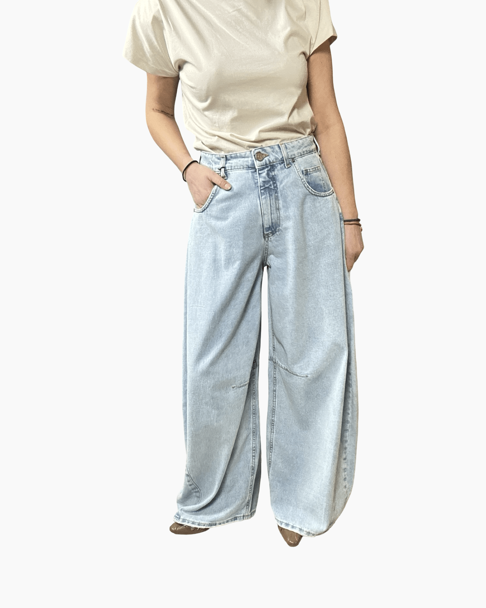 JEANS LOUVRE TENSIONE IN - XE BLU ABBIGLIAMENTO